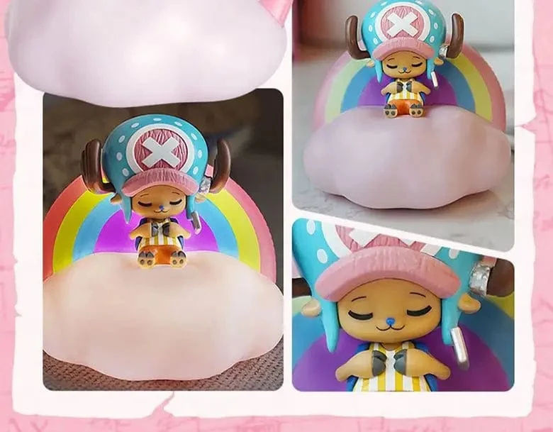 One Piece Luffy Zoro Nami Sanji Nachtlicht Anime Figur Lampe Weiches Licht Schlafzimmer Nachttisch LED Licht Zimmer Kinder Spielzeug Geschenk