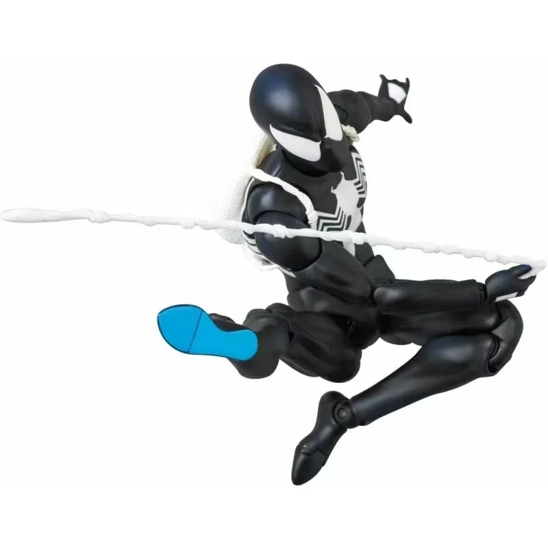 CT Black Spider-Man Actionfiguren Venom Spiderman Comic-Version Mafex 147 Anime Figur Statue Sammlung Modell Dekor Geschenk Spielzeug