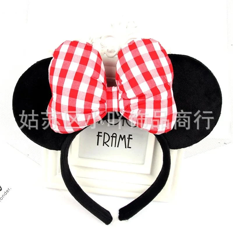 Maus Stirnband Cartoon Ohren Pailletten Bögen Haarband Party Cosplay Haar Zubehör Kinder Erwachsene Spielzeug Geschenk