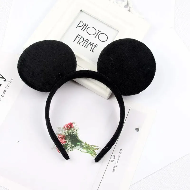 Maus Stirnband Cartoon Ohren Pailletten Bögen Haarband Party Cosplay Haar Zubehör Kinder Erwachsene Spielzeug Geschenk