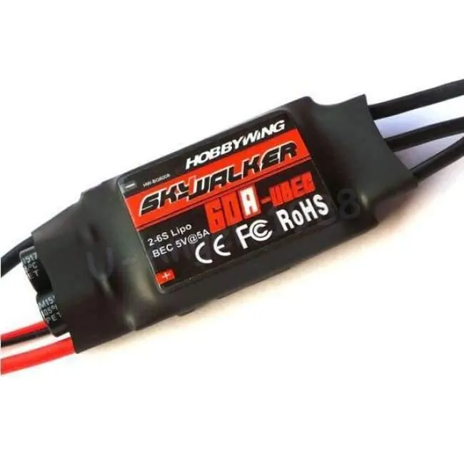 1pcs Hobbywing Skywalker 15A / 20A / 30A / 40A / 50A / 60A / 80ASpeed ​​Controler Mit UBEC Für RC FPV Quadcopter RC Flugzeuge Hubschrauber