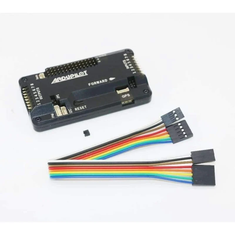 1pcs APM2.8 APM 2.8 Multicopter Flight Controller 2.5 2.6 Verbesserter eingebauter Kompass Straight Pin mit Case für RC Quadcopter