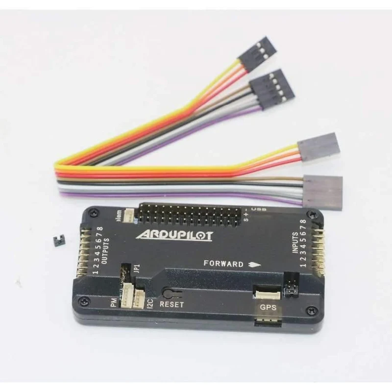 1pcs APM2.8 APM 2.8 Multicopter Flight Controller 2.5 2.6 Verbesserter eingebauter Kompass Straight Pin mit Case für RC Quadcopter