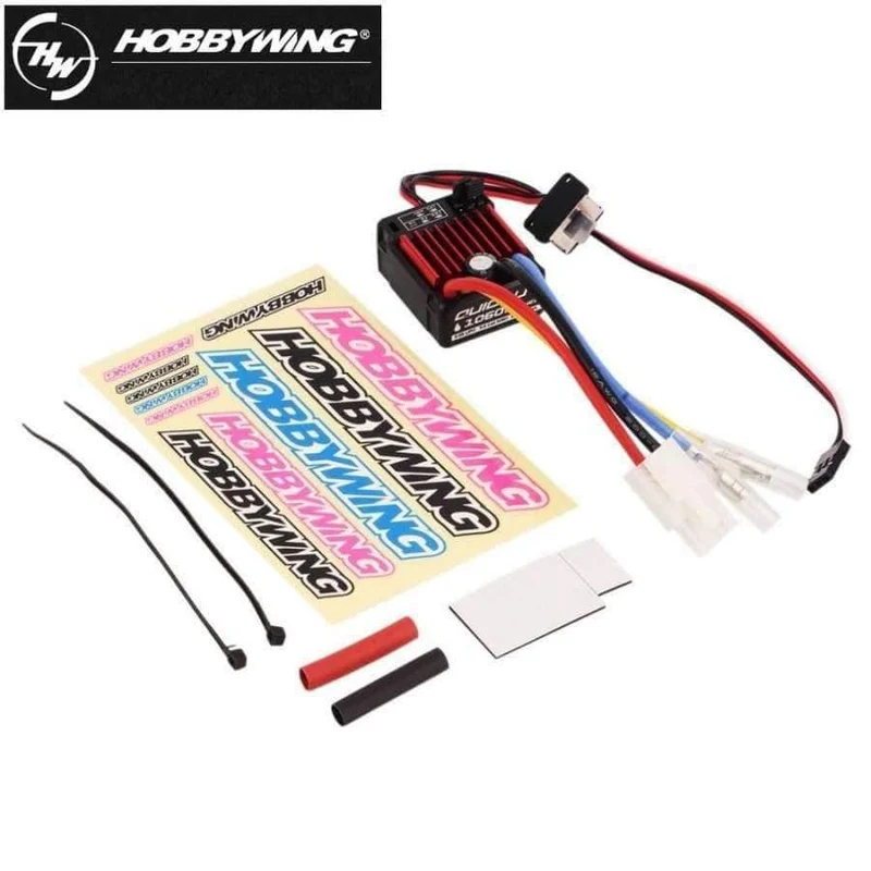 1pcs Original HobbyWing QuicRun 1060 60A Gebürsteter elektronischer Drehzahlregler ESC Für 1: 10 RC Car Waterproof