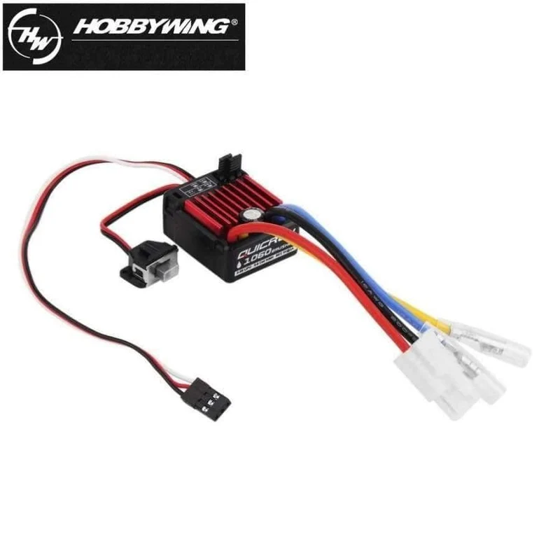 1pcs Original HobbyWing QuicRun 1060 60A Gebürsteter elektronischer Drehzahlregler ESC Für 1: 10 RC Car Waterproof