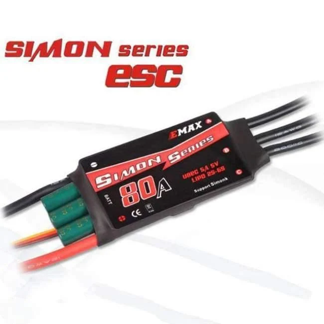 1PCS / 4PCS EMAX SimonK ESC 12A 20A 30A 40A 60A 80A BEC Regler Brushless ESC Für FPV RC UAV Quadcopter Frame Drone Kit