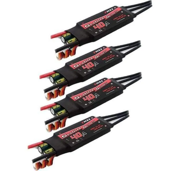 1PCS / 4PCS EMAX SimonK ESC 12A 20A 30A 40A 60A 80A BEC Regler Brushless ESC Für FPV RC UAV Quadcopter Frame Drone Kit
