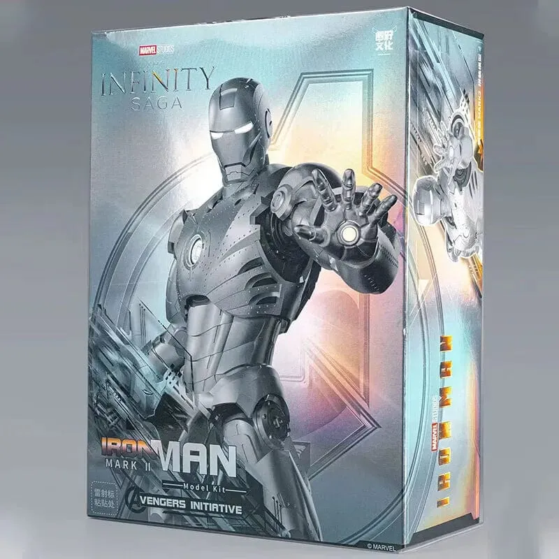 Fondjoy Original Iron Man 1/12 MK1 MK2 MK3 MK4 MK5 MK6 MK7 Zusammengebaute Marvel-Legenden Tony Stark Actionfigur Sammeln Spielzeug Geschenk
