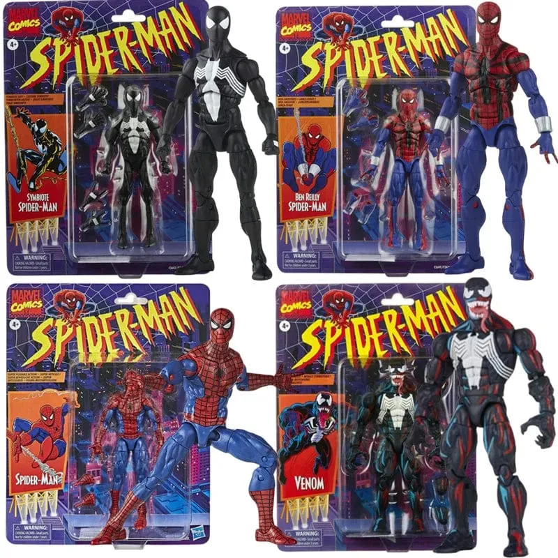 Hasbro Spider Man 2099 Miguel O'Hara Legends Venom Deadpool Actionfigur Spielzeug Gesichtsänderung Statue Modell Puppe Kinder Spielzeug Geschenk