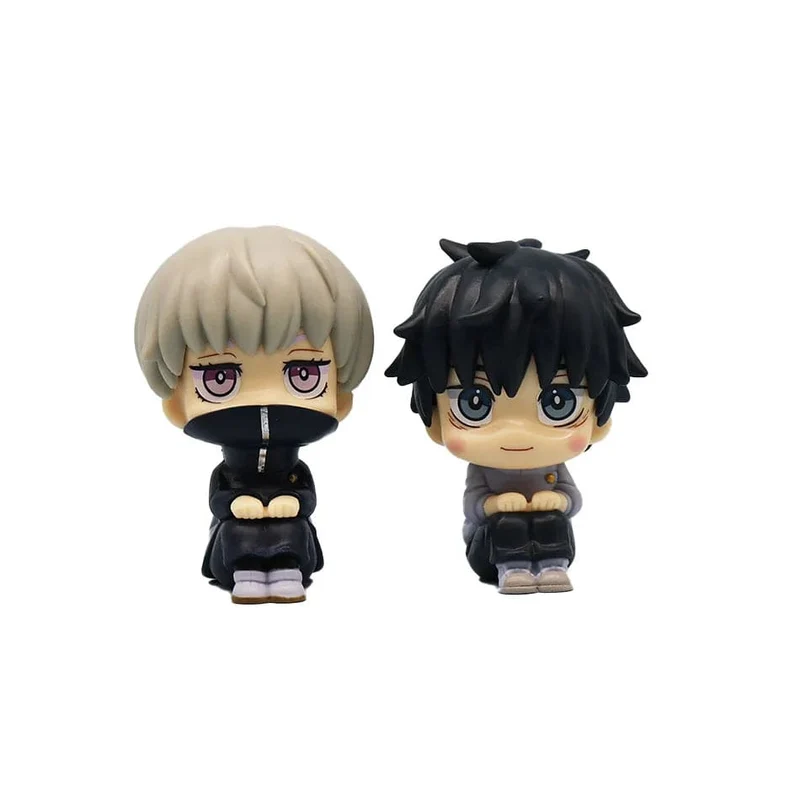 Neue 5 Teile/satz Jujutsu Kaisen Niedlich Yuji Itadori Gojo Satoru Q Ver. PVC Action-figuren Anime Abbildung Modell Spielzeug Sammlung Puppe Geschenk