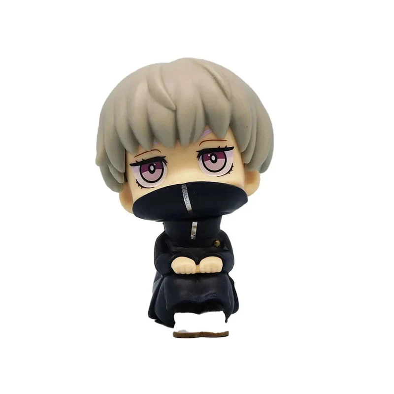 Neue 5 Teile/satz Jujutsu Kaisen Niedlich Yuji Itadori Gojo Satoru Q Ver. PVC Action-figuren Anime Abbildung Modell Spielzeug Sammlung Puppe Geschenk