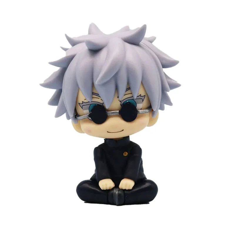 Neue 5 Teile/satz Jujutsu Kaisen Niedlich Yuji Itadori Gojo Satoru Q Ver. PVC Action-figuren Anime Abbildung Modell Spielzeug Sammlung Puppe Geschenk