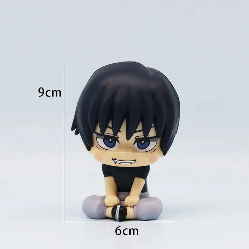 Neue 5 Teile/satz Jujutsu Kaisen Niedlich Yuji Itadori Gojo Satoru Q Ver. PVC Action-figuren Anime Abbildung Modell Spielzeug Sammlung Puppe Geschenk