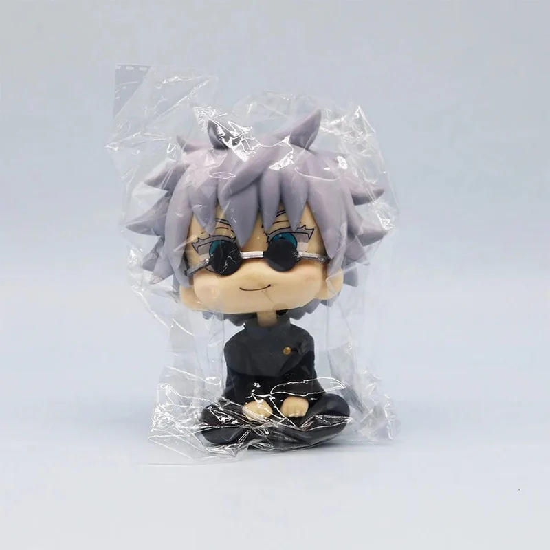 Neue 5 Teile/satz Jujutsu Kaisen Niedlich Yuji Itadori Gojo Satoru Q Ver. PVC Action-figuren Anime Abbildung Modell Spielzeug Sammlung Puppe Geschenk