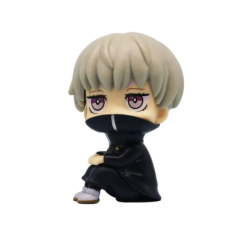 Neue 5 Teile/satz Jujutsu Kaisen Niedlich Yuji Itadori Gojo Satoru Q Ver. PVC Action-figuren Anime Abbildung Modell Spielzeug Sammlung Puppe Geschenk