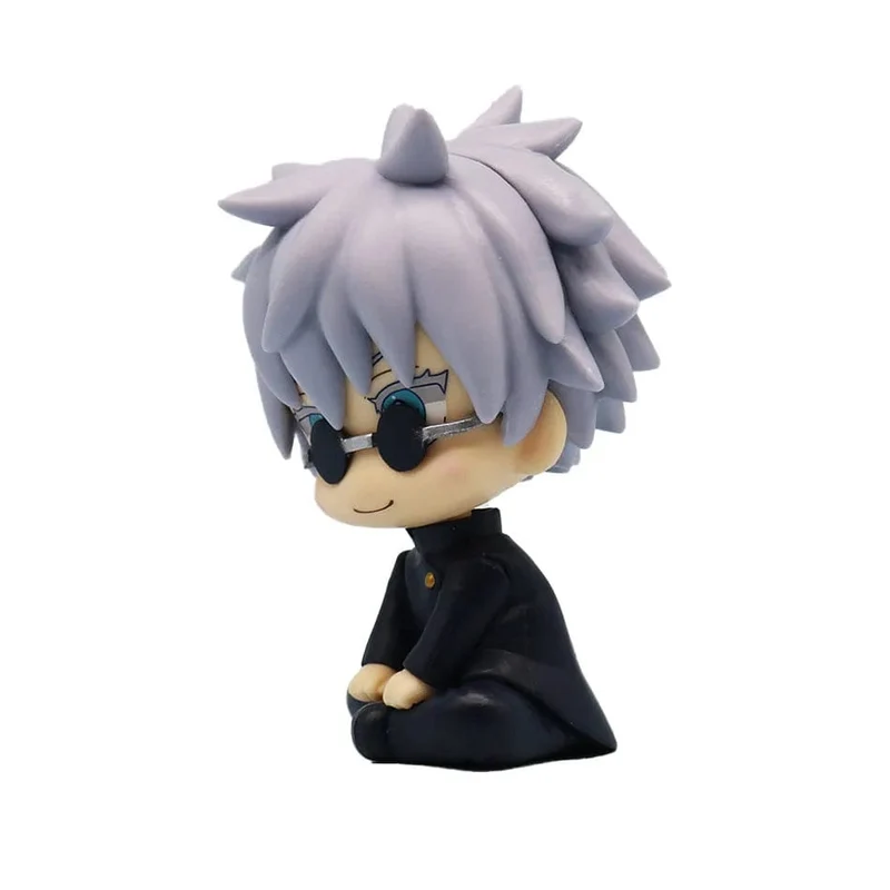 Neue 5 Teile/satz Jujutsu Kaisen Niedlich Yuji Itadori Gojo Satoru Q Ver. PVC Action-figuren Anime Abbildung Modell Spielzeug Sammlung Puppe Geschenk