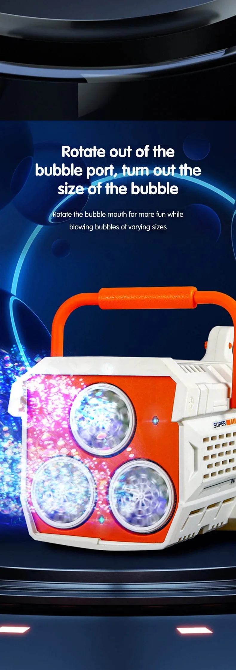 Seifenblasenpistole mit 60 Löchern, LED-Licht, elektrisch, automatische Raketenseifenblasenmaschine, Spielzeug für Kinder, Outdoor, Hochzeit, Party, Kindergeschenke