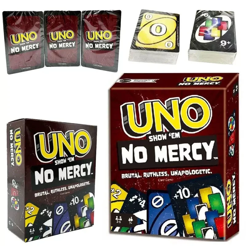 Neu UNO No Mercy Passenden Uno Kartenspiel Dragon Ball Z Multiplayer Familie Party Brettspiel Lustige Freunde Unterhaltung