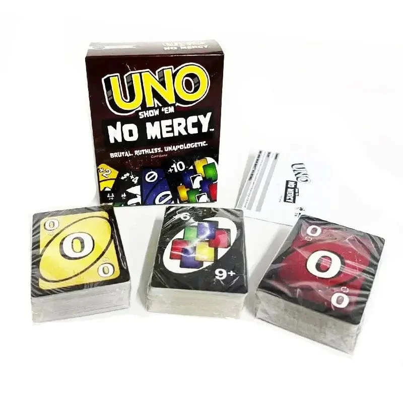 Neu UNO No Mercy Passenden Uno Kartenspiel Dragon Ball Z Multiplayer Familie Party Brettspiel Lustige Freunde Unterhaltung