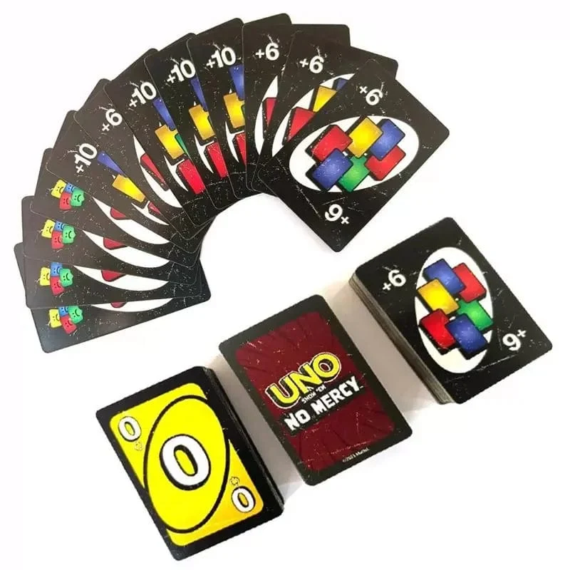 Neu UNO No Mercy Passenden Uno Kartenspiel Dragon Ball Z Multiplayer Familie Party Brettspiel Lustige Freunde Unterhaltung