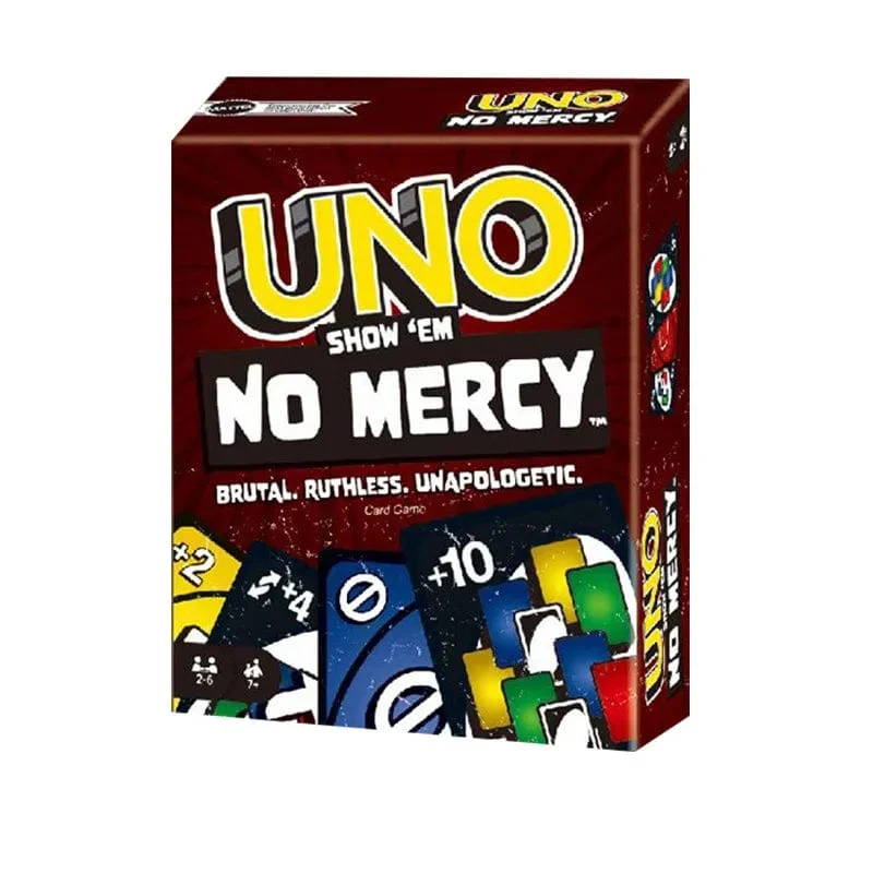 Neu UNO No Mercy Passenden Uno Kartenspiel Dragon Ball Z Multiplayer Familie Party Brettspiel Lustige Freunde Unterhaltung