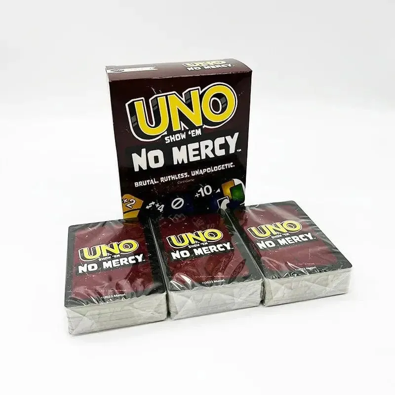 Neu UNO No Mercy Passenden Uno Kartenspiel Dragon Ball Z Multiplayer Familie Party Brettspiel Lustige Freunde Unterhaltung