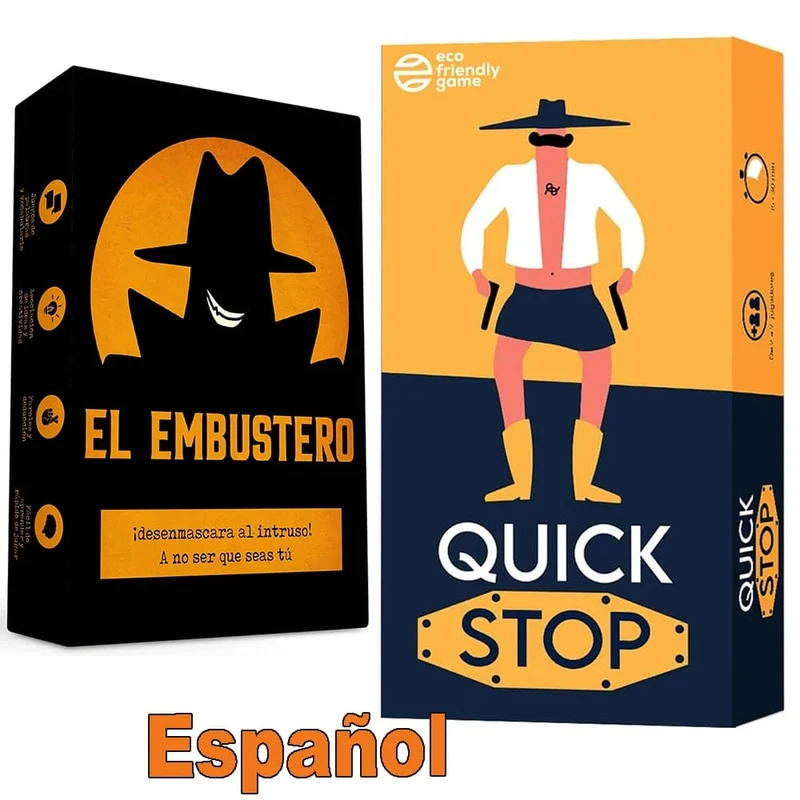 El Embustero ¿Conseguirás desenmascararlo? ¡Faroles, Creatividad, Juegos de Palabras y sospechas! Tischspiel Kartenspiel Familie g