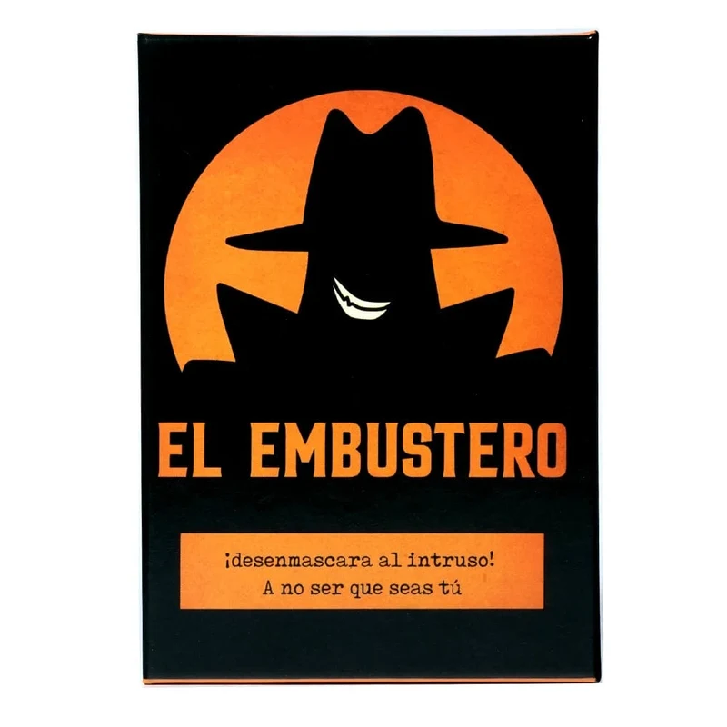 El Embustero ¿Conseguirás desenmascararlo? ¡Faroles, Creatividad, Juegos de Palabras y sospechas! Tischspiel Kartenspiel Familie g