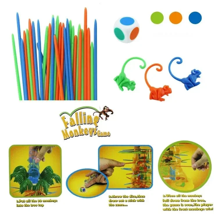 Affe Kletterbaum Spiel Spielzeug Kinder Interessante Intelligenz Spielzeug Klettern Desktop Spiel Party Spiel Spielzeug Geburtstagsgeschenk Für Kind