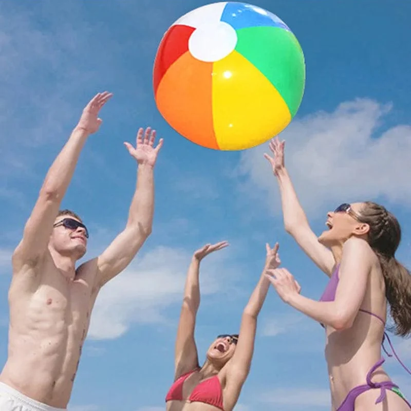 3 Stück aufblasbarer Wasserball, bunte Luftballons, für Schwimmbadpartys, Wasserspiel, Strandsportball, lustiges Spielzeug für Kinder