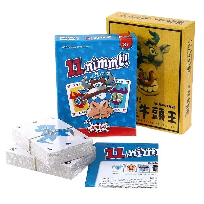 Nimm 6 Nimmt Brettspiel 2-10 Spieler Lustiges Geschenk für Party Familienkartenspiele