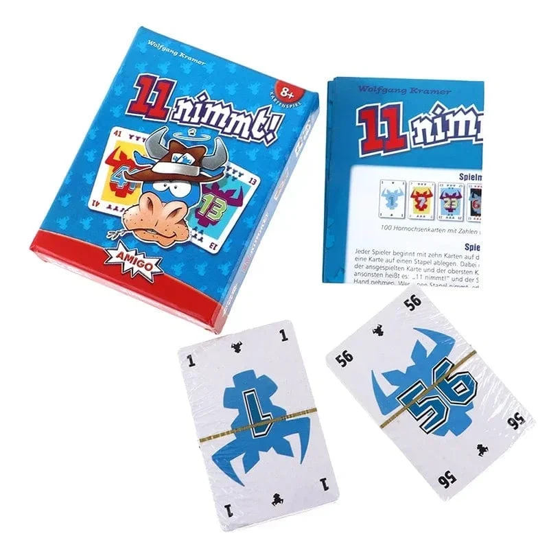 Nimm 6 Nimmt Brettspiel 2-10 Spieler Lustiges Geschenk für Party Familienkartenspiele