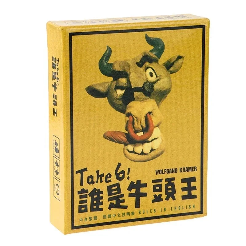 Nimm 6 Nimmt Brettspiel 2-10 Spieler Lustiges Geschenk für Party Familienkartenspiele