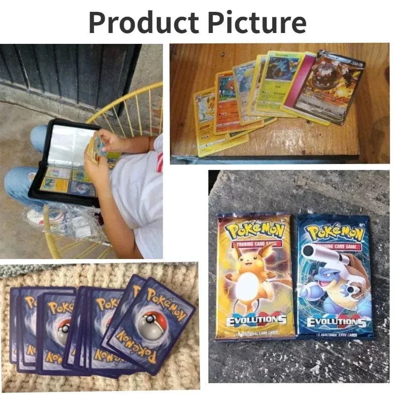 Zufällige 40/80 PCS Pokemon Karten Deck Box Pikachu Englisch Party Spiele Tabletop Matchmaking Karten Set Pokemon Karten' Album Kinder Spielzeug