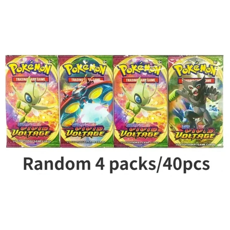 Zufällige 40/80 PCS Pokemon Karten Deck Box Pikachu Englisch Party Spiele Tabletop Matchmaking Karten Set Pokemon Karten' Album Kinder Spielzeug