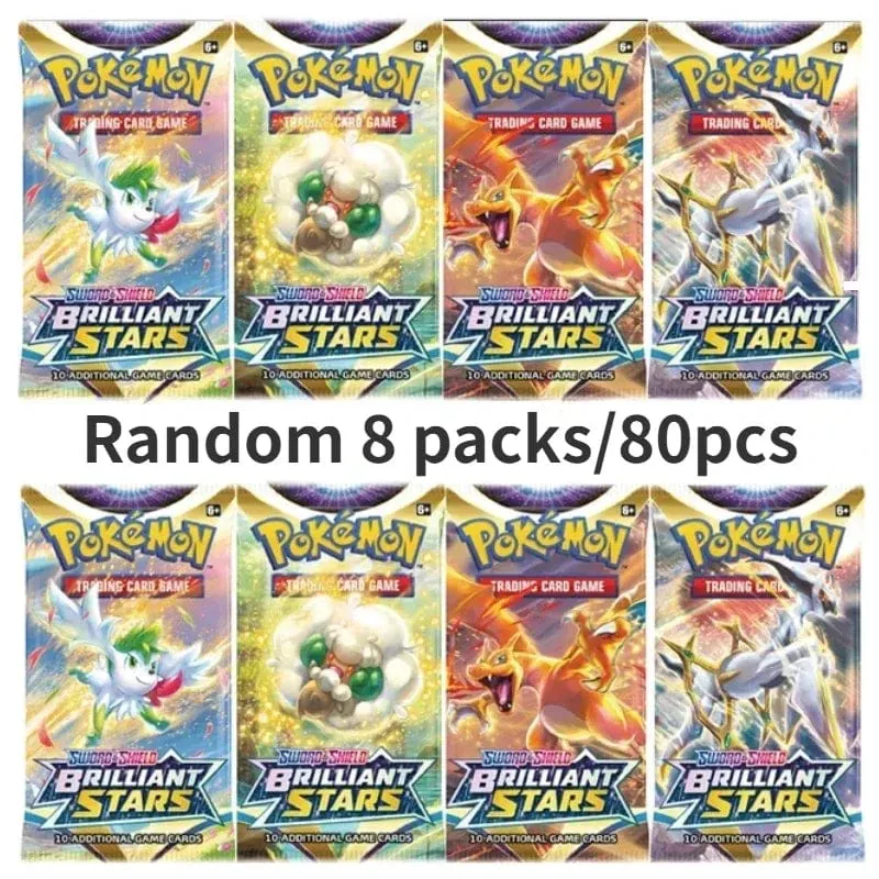 Zufällige 40/80 PCS Pokemon Karten Deck Box Pikachu Englisch Party Spiele Tabletop Matchmaking Karten Set Pokemon Karten' Album Kinder Spielzeug