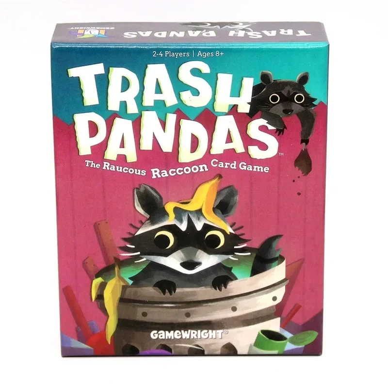 Trash Pandas Brettspiel Party Familienstrategiespiel Interessante Kartenspiele (englische Version)