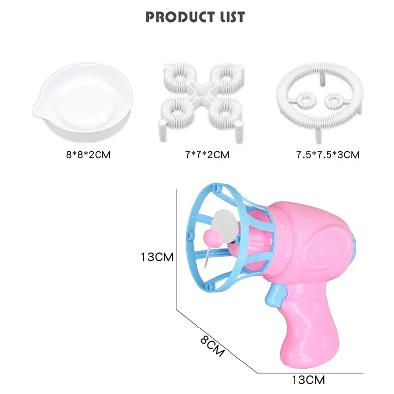 2-in-1-Seifenblasenmaschine, Seifenblasenpistole, kreatives Seifenblasenspielzeug, Gebläsemaschine, Partyspiele für draußen, Spielzeug für Kinder, Jungen und Mädchen