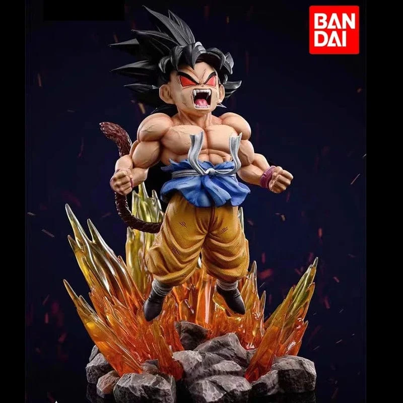 Son Goku Super Saiyajin Figur Anime Dragon Ball GT Goku DBZ Actionfigur Modell Geschenke Sammlerfiguren für Kinder Haltung