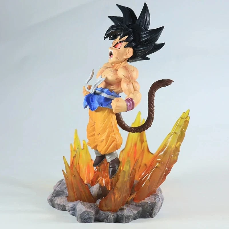 Son Goku Super Saiyajin Figur Anime Dragon Ball GT Goku DBZ Actionfigur Modell Geschenke Sammlerfiguren für Kinder Haltung