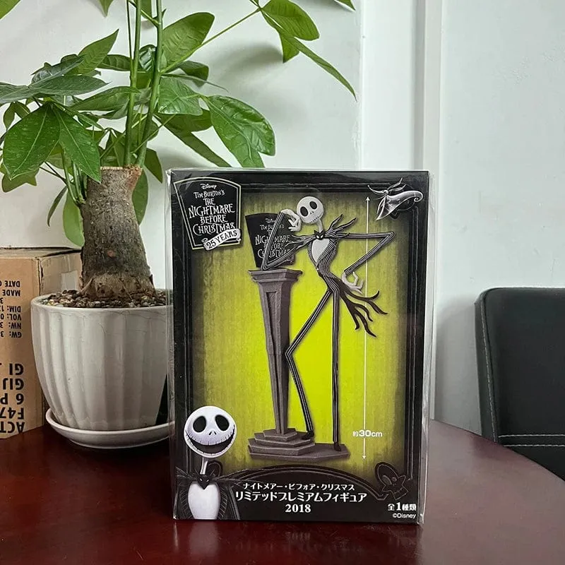 Der Albtraum vor Weihnachten Jack Skellington Actionfigur 12 Gesichter Jack Jack Chair Sonderversion Modell Spielzeug Hallowen Geschenk