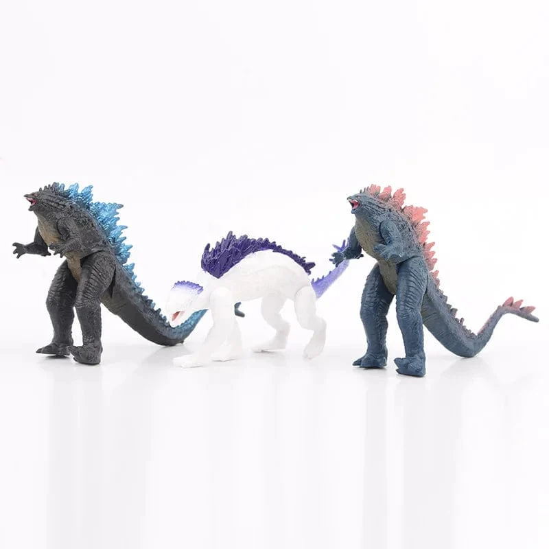 6 Teile/paket Godzilla VS King Kong 2 Neue Reich Action Figur Neue Ankunft Monster Modell Gojira Ornamente Puppe