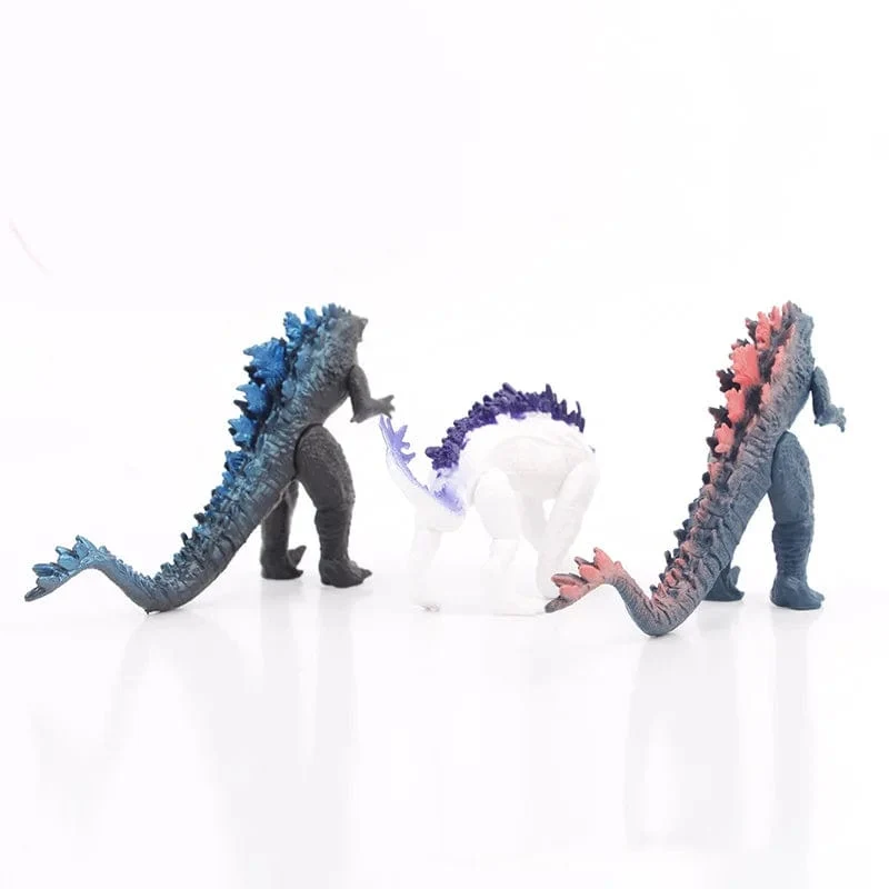 6 Teile/paket Godzilla VS King Kong 2 Neue Reich Action Figur Neue Ankunft Monster Modell Gojira Ornamente Puppe