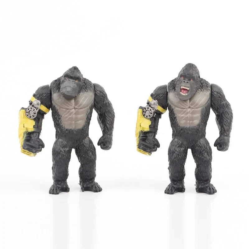 6 Teile/paket Godzilla VS King Kong 2 Neue Reich Action Figur Neue Ankunft Monster Modell Gojira Ornamente Puppe