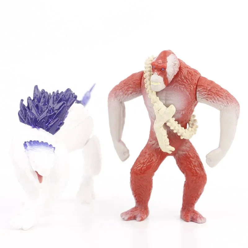 6 Teile/paket Godzilla VS King Kong 2 Neue Reich Action Figur Neue Ankunft Monster Modell Gojira Ornamente Puppe