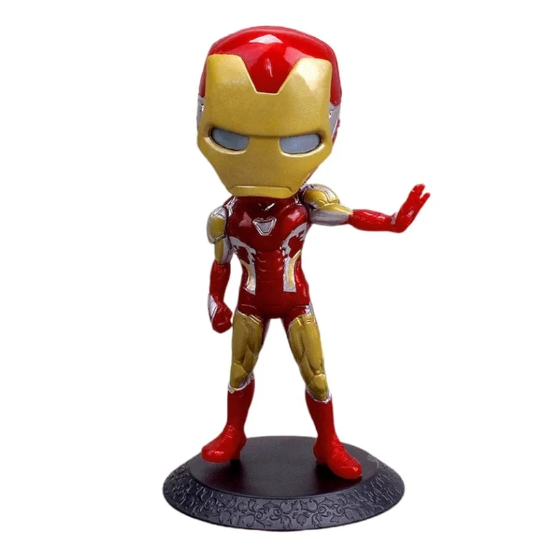11 Teile der Avengers-Figuren von Disney: Spider-Man, Iron Man, Captain America, Thor, Wonder Woman. Actionfigur, Deko-Spielzeug