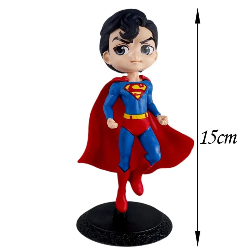 11 Teile der Avengers-Figuren von Disney: Spider-Man, Iron Man, Captain America, Thor, Wonder Woman. Actionfigur, Deko-Spielzeug
