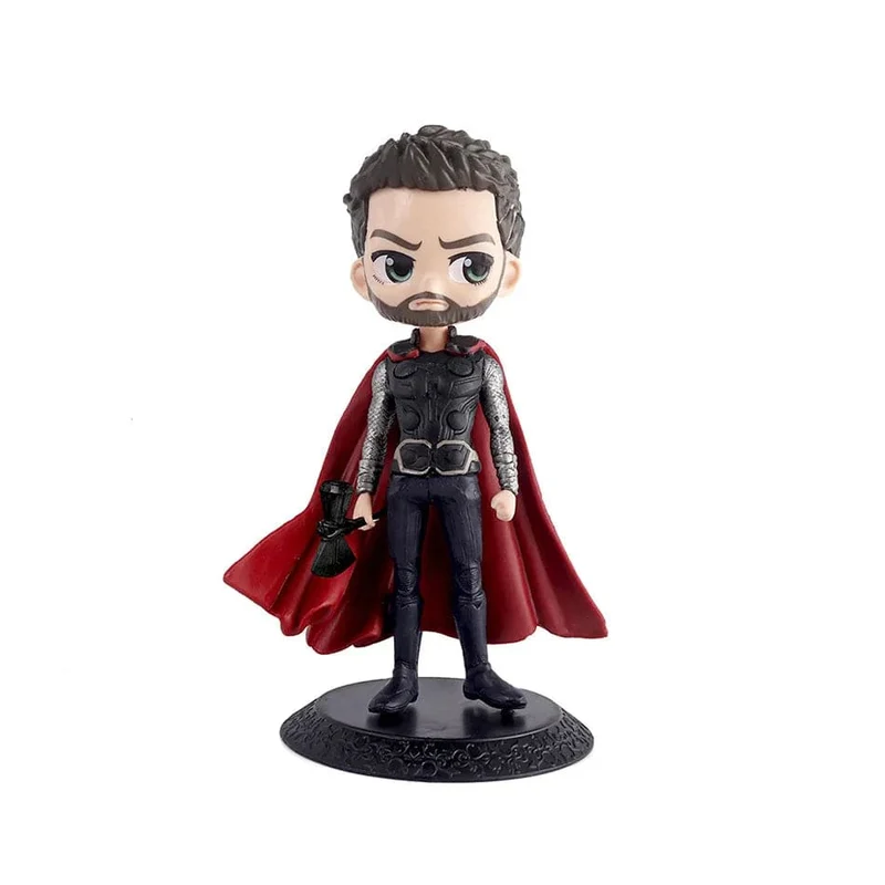 11 Teile der Avengers-Figuren von Disney: Spider-Man, Iron Man, Captain America, Thor, Wonder Woman. Actionfigur, Deko-Spielzeug