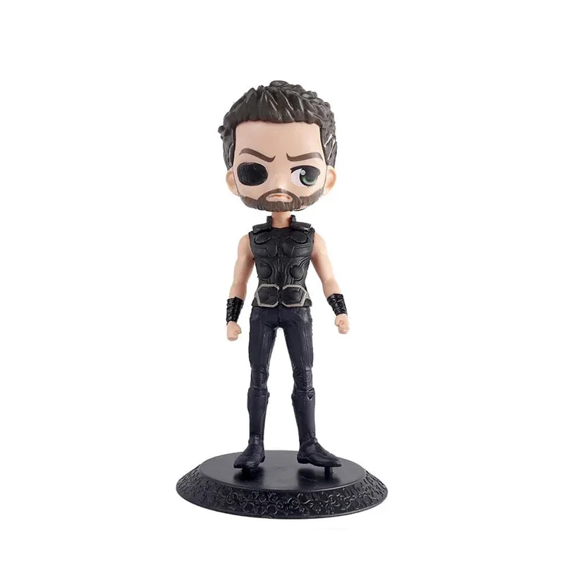 11 Teile der Avengers-Figuren von Disney: Spider-Man, Iron Man, Captain America, Thor, Wonder Woman. Actionfigur, Deko-Spielzeug