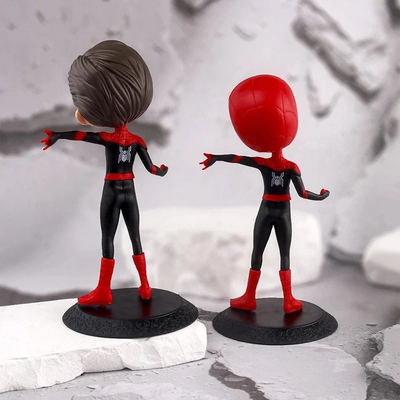11 Teile der Avengers-Figuren von Disney: Spider-Man, Iron Man, Captain America, Thor, Wonder Woman. Actionfigur, Deko-Spielzeug